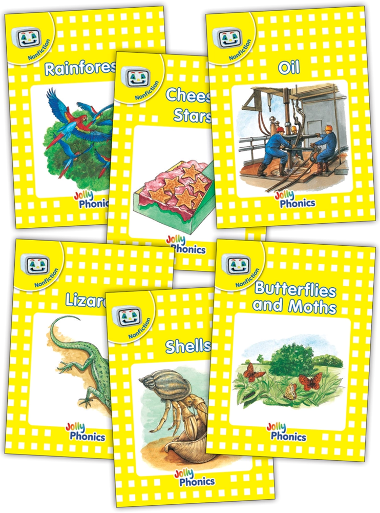 Jolly Phonics Decodable Readers Level 2 (Yellow Level) General Fiction - ABC School Supplies