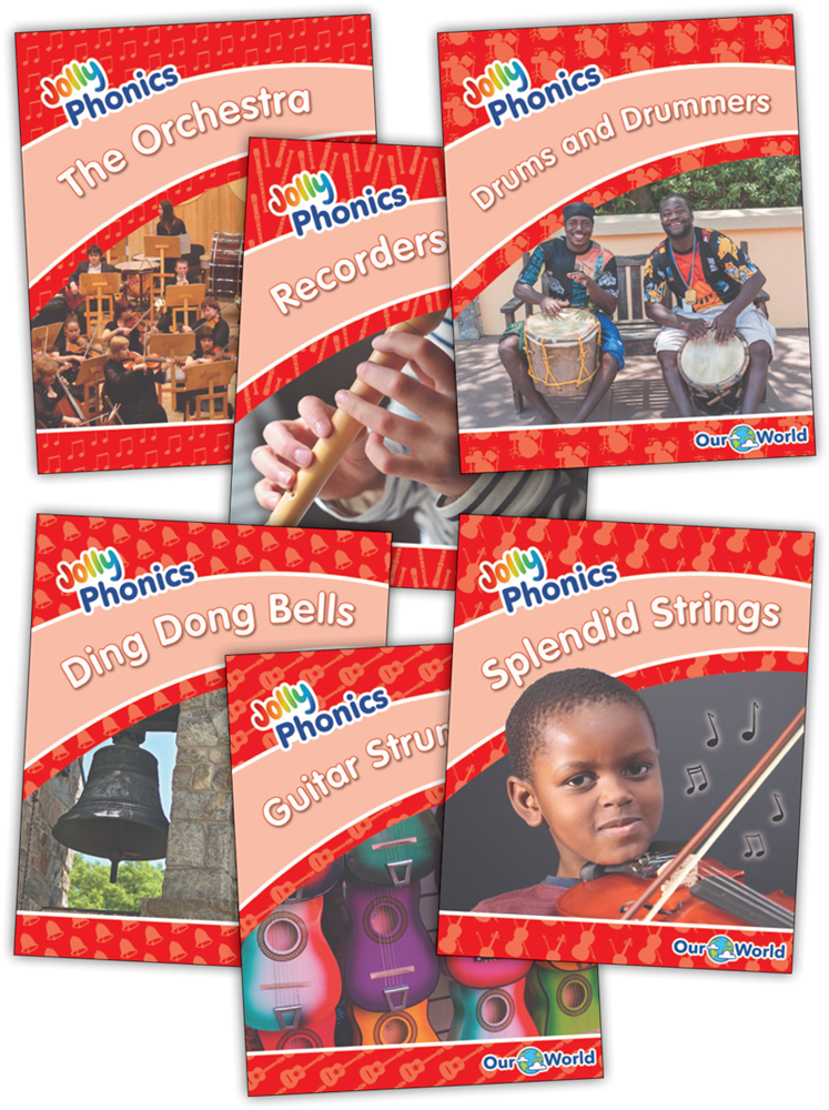 Jolly Phonics Decodable Readers Our World Level 1 (Red Level) - ABC School Supplies