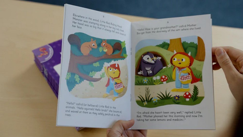 Jolly Phonics Decodable Readers Purple Level (Non - Fiction) Level 5 (Precursive letters) - ABC School Supplies