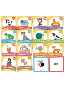 Jolly Phonics Decodable Readers - Read And See, Pack 1 (New Edition) (Level 0) - ABC School Supplies