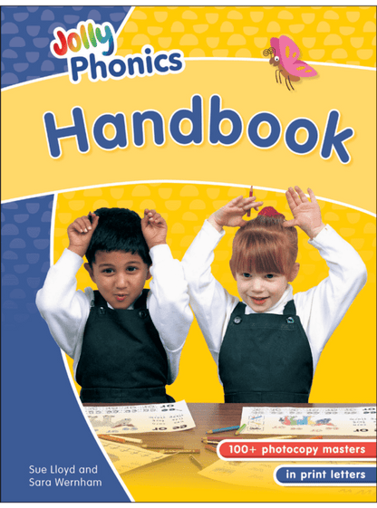 Jolly Phonics Handbook In Print Letters New Ed - ABC School Supplies