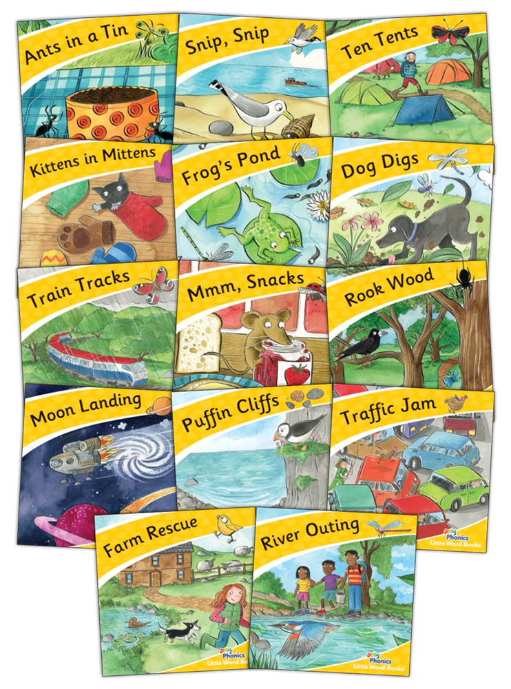 Jolly Phonics Little Word Books (Level 0) - ABC School Supplies