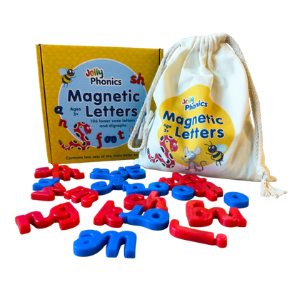 Jolly Phonics Magnetic Letters (Bag of 106) - NEW ED - ABC School Supplies
