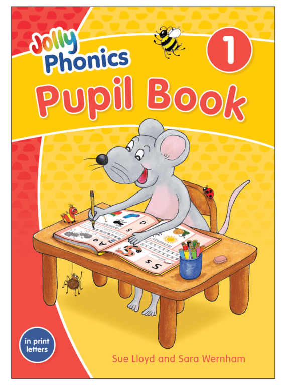 Jolly Phonics Pupil Book 1 (Colour In Print Letters) - ABC School Supplies