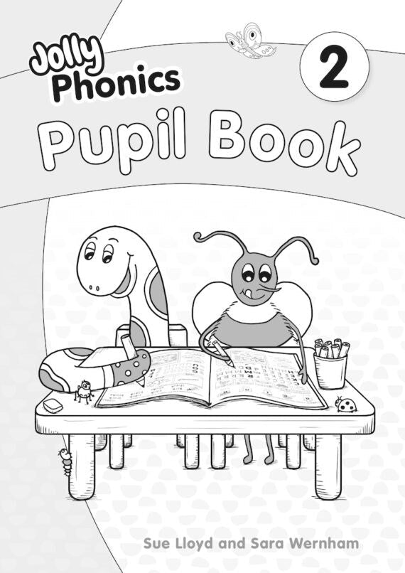 Jolly Phonics Pupil Book 2 (Black & White) New Ed - ABC School Supplies
