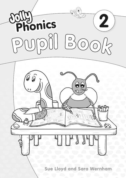 Jolly Phonics Pupil Book 2 (Black & White) New Ed - ABC School Supplies