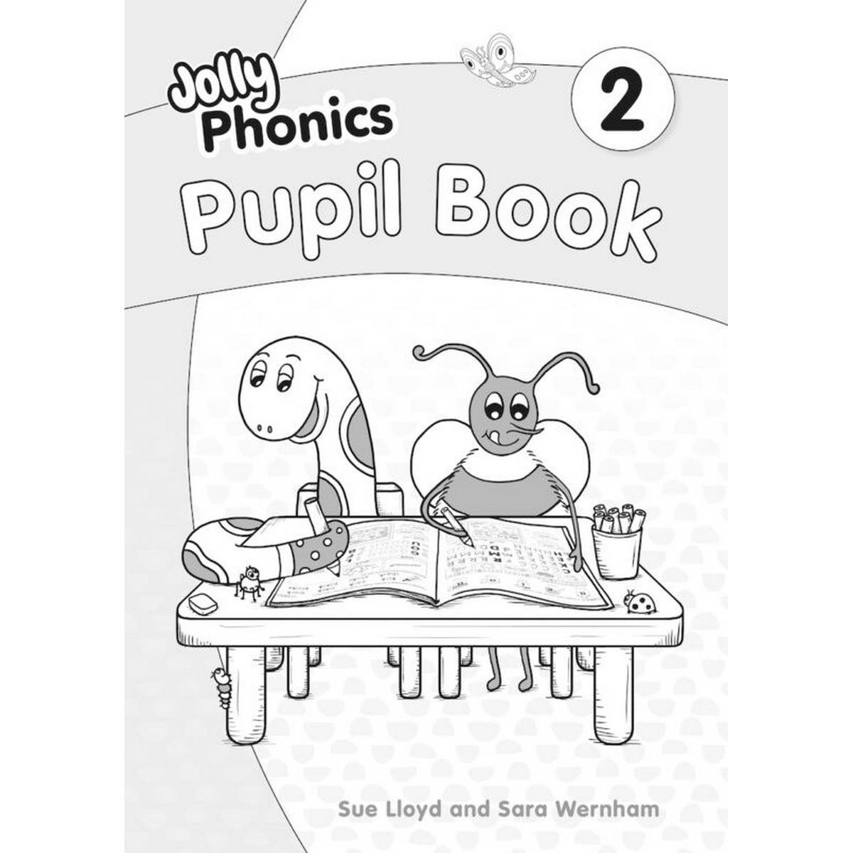 Jolly Phonics Pupil Book 2 (Black & White) New Ed - ABC School Supplies