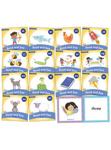 Jolly Phonics Read and See, Pack 2 (Print Letters) - ABC School Supplies