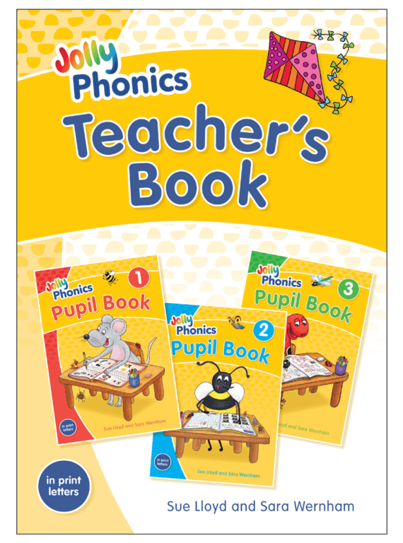 Jolly Phonics Teacher's Book (Colour In Print Letters) - ABC School Supplies