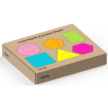 **Jumbo Regular & Irregular Shapes - ABC School Supplies