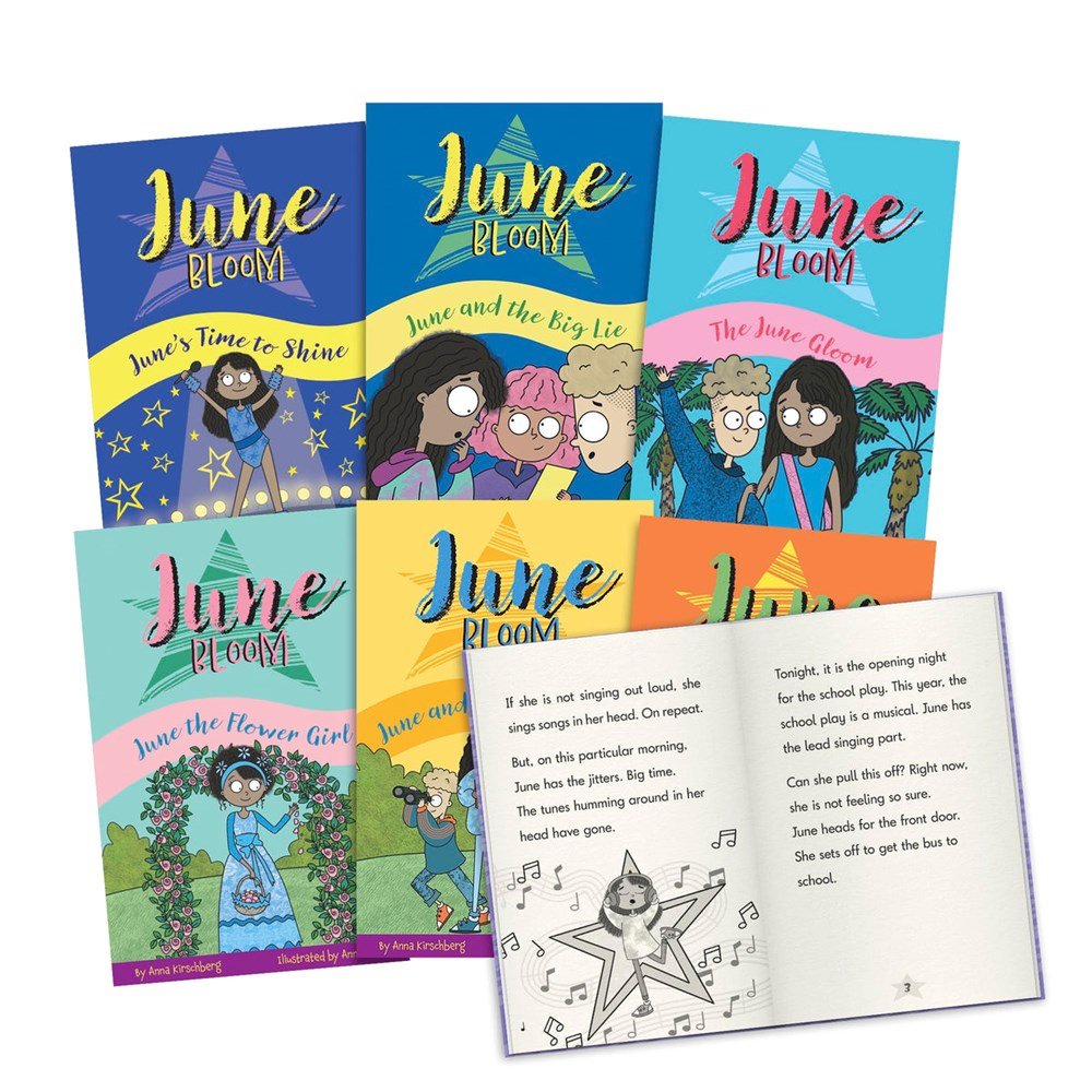 June Bloom - Decodable Chapter Books - Box Set - Vowel Sounds (Phase 5) - ABC School Supplies