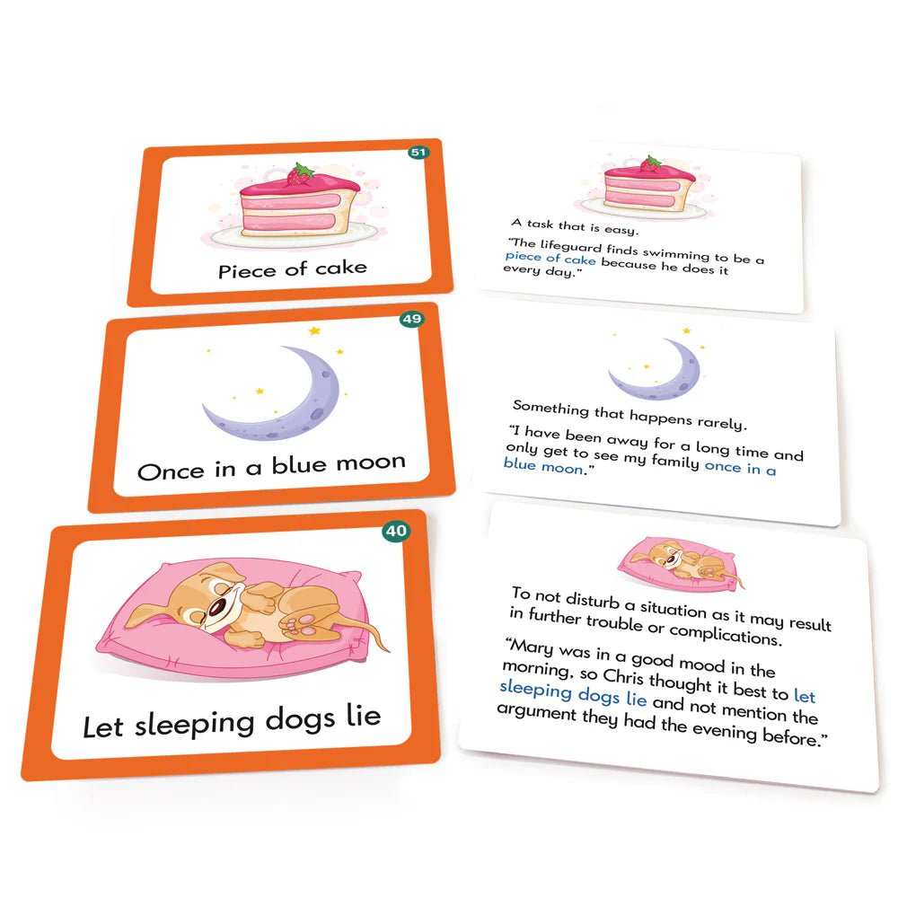 Junior Learning 100 Common Idioms - ABC School Supplies