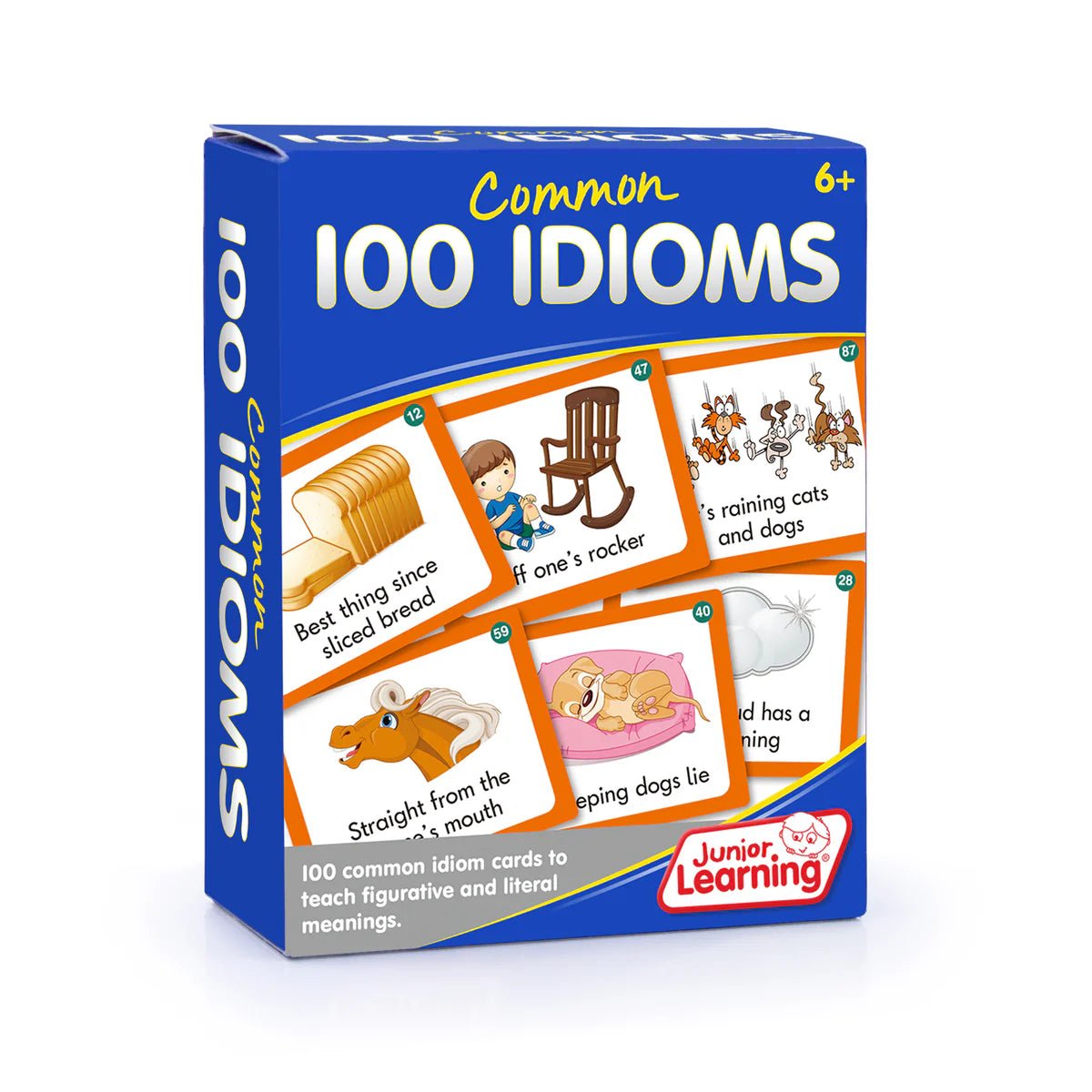 Junior Learning 100 Common Idioms - ABC School Supplies