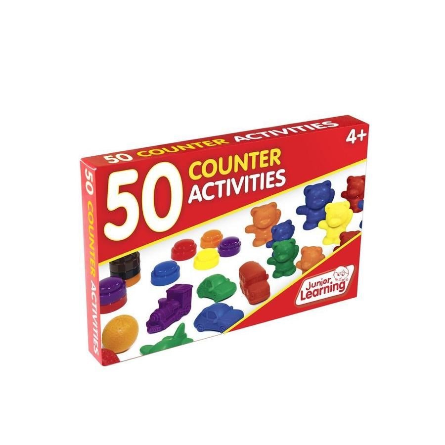 Junior Learning 50 Counter Activities - ABC School Supplies