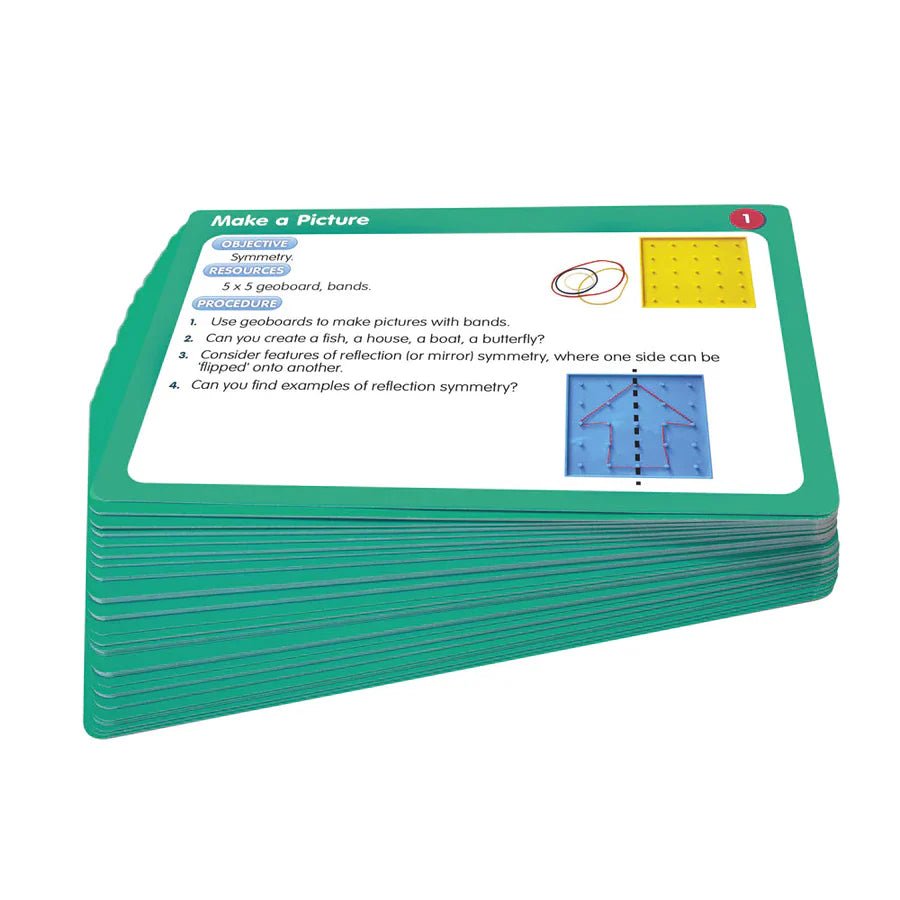 Junior Learning 50 Geoboard Activities - ABC School Supplies