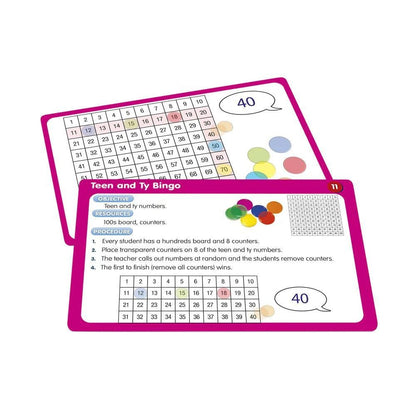 Junior Learning 50 Hundreds Board Activities - ABC School Supplies