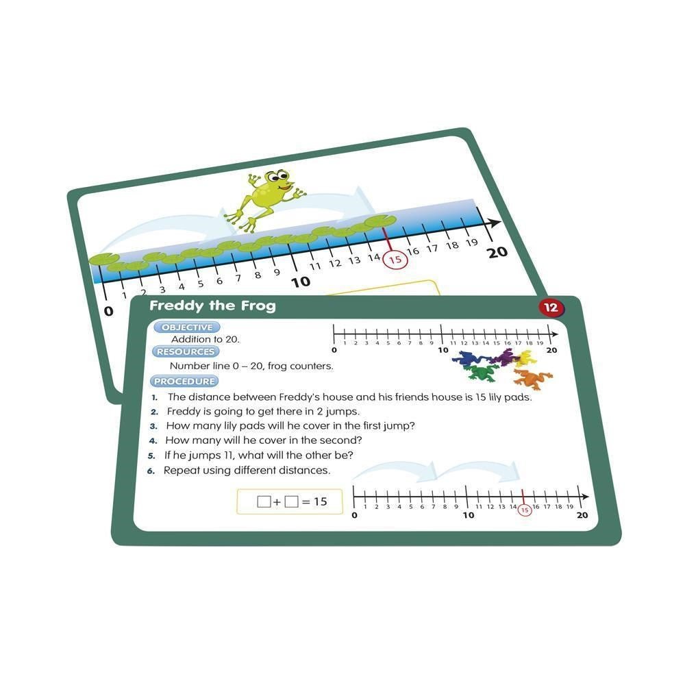 Junior Learning 50 Number Line Activities - ABC School Supplies