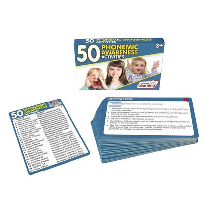 Junior Learning 50 Phonemic Awareness Activities - ABC School Supplies