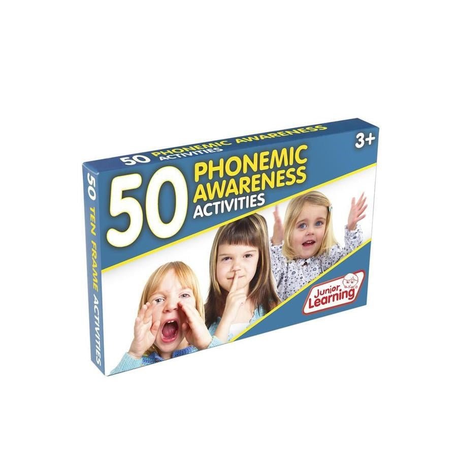 Junior Learning 50 Phonemic Awareness Activities - ABC School Supplies