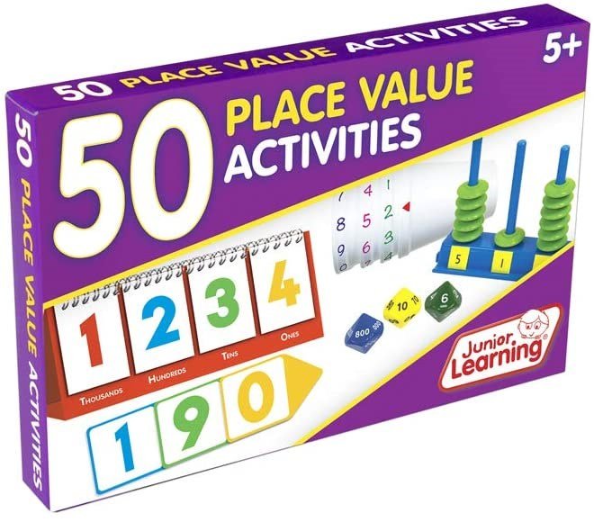 Junior Learning 50 Place Value Activity Cards - ABC School Supplies