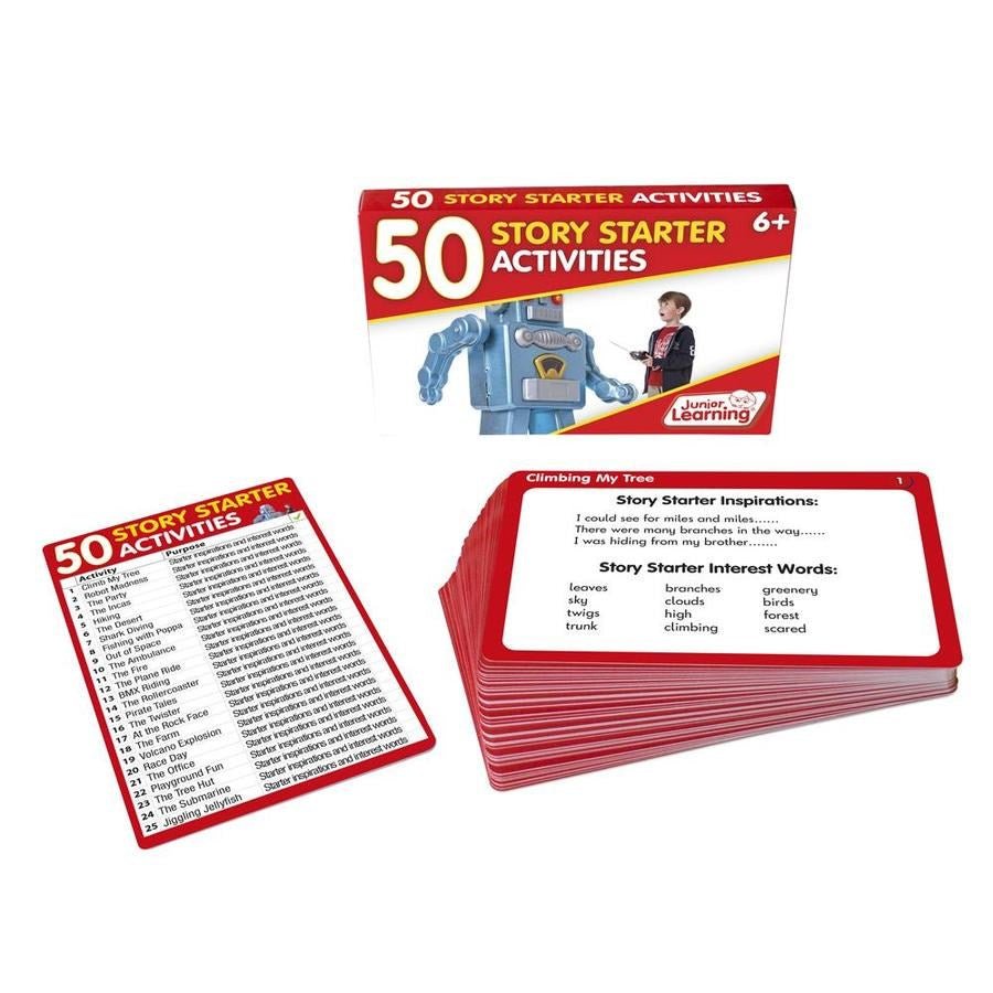Junior Learning 50 Story Starter Activities - ABC School Supplies