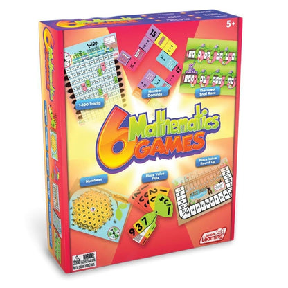 Junior Learning 6 Mathematics Games - ABC School Supplies