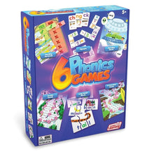 Junior Learning 6 Phonics Games - ABC School Supplies