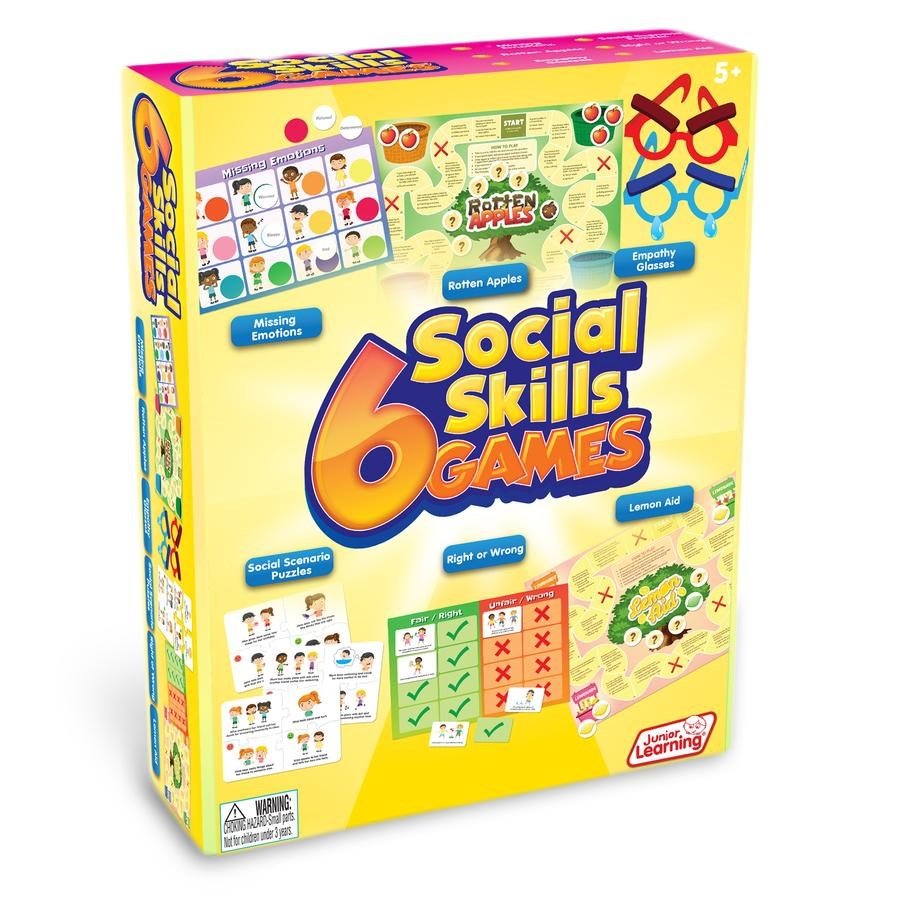 Junior Learning 6 Social Skills Games - ABC School Supplies