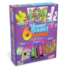 Junior Learning 6 Vowel Board Game - ABC School Supplies