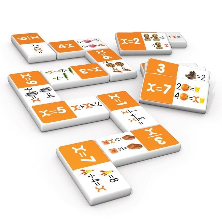 Junior Learning Algebra Dominoes - ABC School Supplies