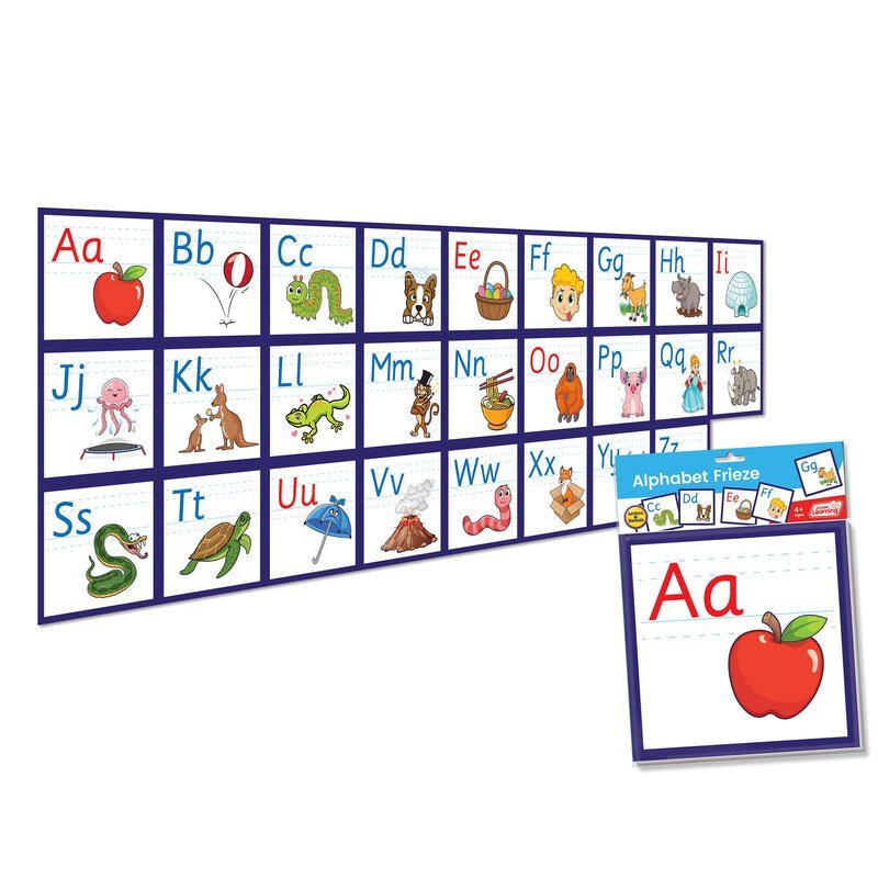 Junior Learning Alphabet Wall Frieze - ABC School Supplies