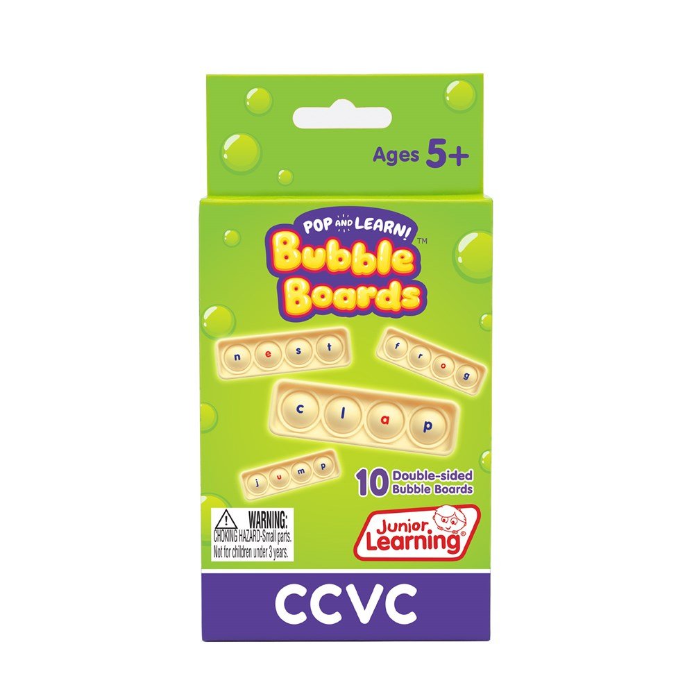 Junior Learning Ccvc Bubble Boards - ABC School Supplies