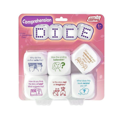 Junior Learning Comprehension Dice - ABC School Supplies