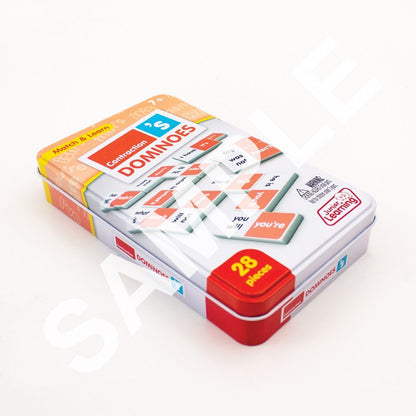 Junior Learning Contraction Dominoes - ABC School Supplies