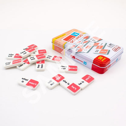 Junior Learning Contraction Dominoes - ABC School Supplies