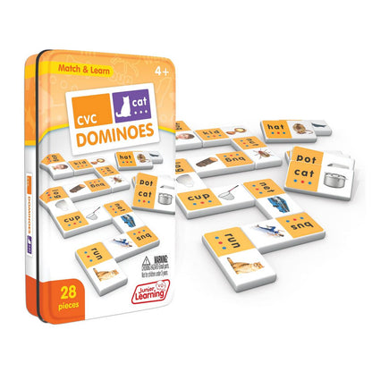 Junior Learning Cvc Dominoes - ABC School Supplies
