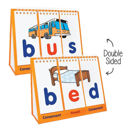 Junior Learning CVC Flip Book - ABC School Supplies