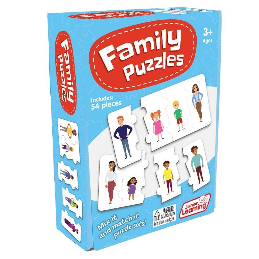 Junior Learning Family Puzzles - ABC School Supplies