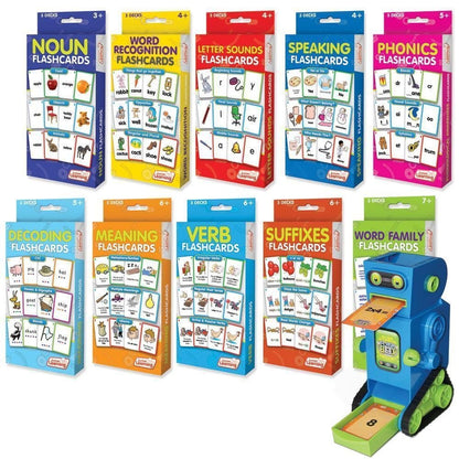 Junior Learning Flashbot Literacy Set - ABC School Supplies