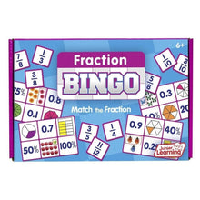 Junior Learning Fraction Bingo - ABC School Supplies