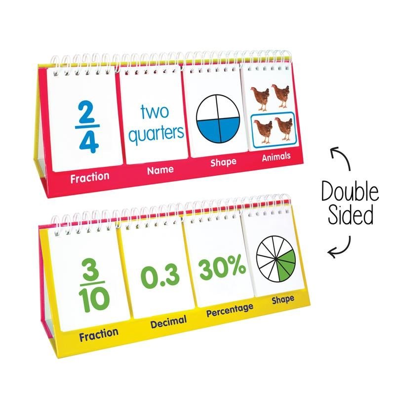 Junior Learning Fraction Flip Book - ABC School Supplies