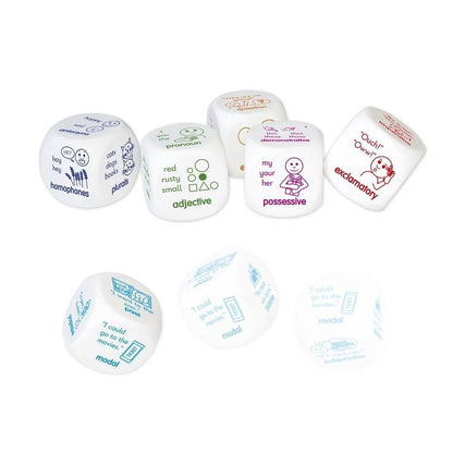 Junior Learning Grammar Dice - ABC School Supplies