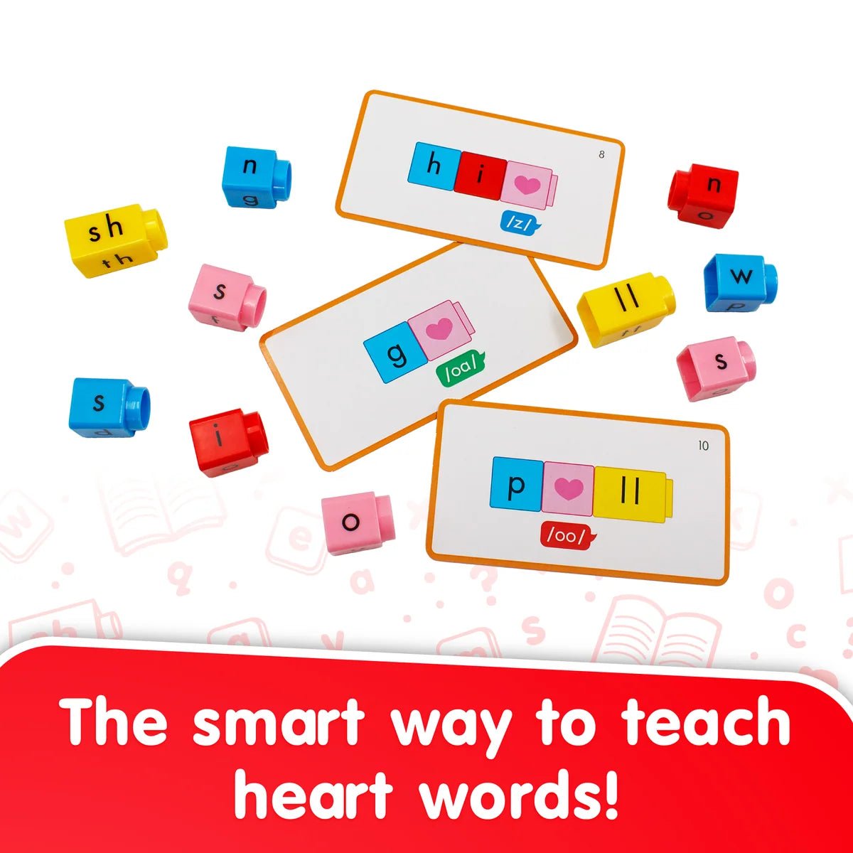 Junior Learning Heart Word Builders - ABC School Supplies