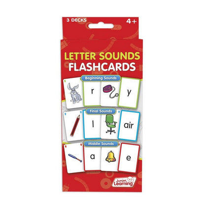 Junior Learning Letter Sounds Flashcards - ABC School Supplies