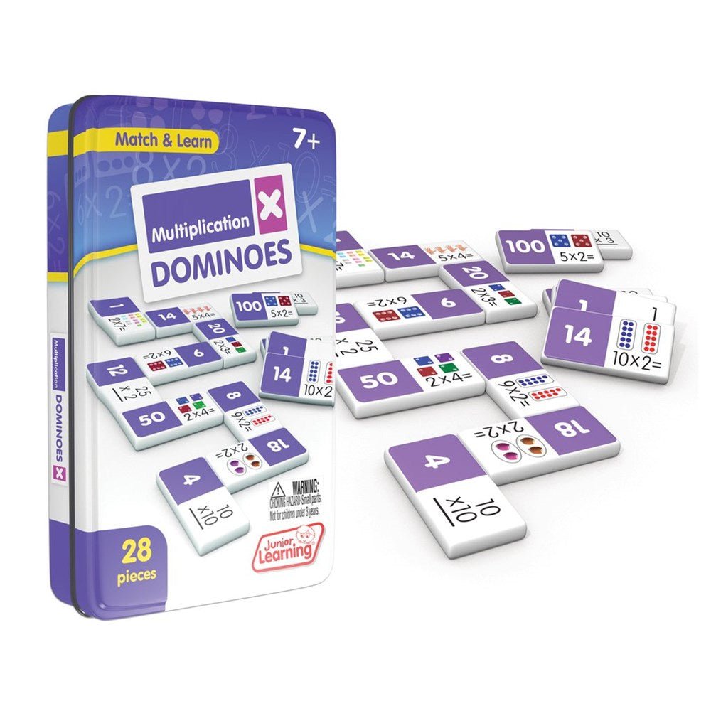 Junior Learning Multiplication Dominoes - ABC School Supplies