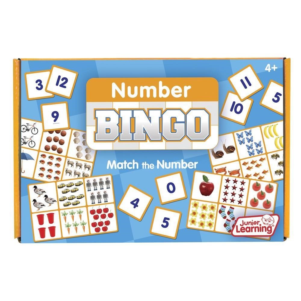 Junior Learning Number Bingo - ABC School Supplies