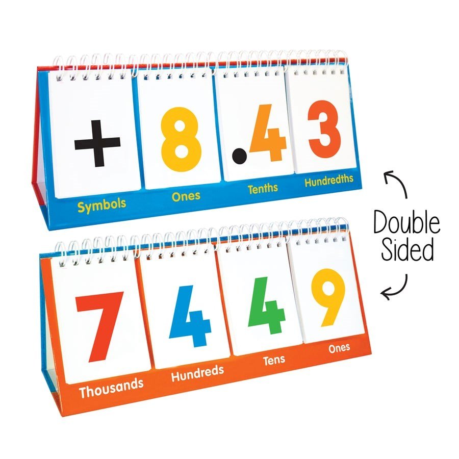 Junior Learning Place Value Flip Book - ABC School Supplies