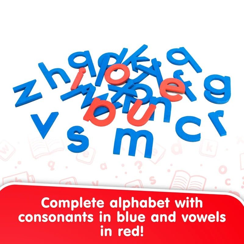 Junior Learning Rainbow Giant Alphabet Magnetic Letters Set of 26 - ABC School Supplies