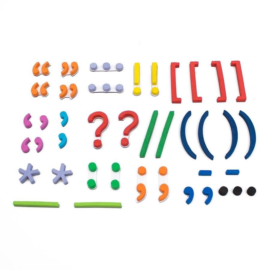Junior Learning Rainbow Magnetic Punctuation Marks - ABC School Supplies
