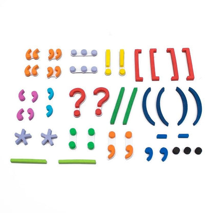 Junior Learning Rainbow Magnetic Punctuation Marks - ABC School Supplies